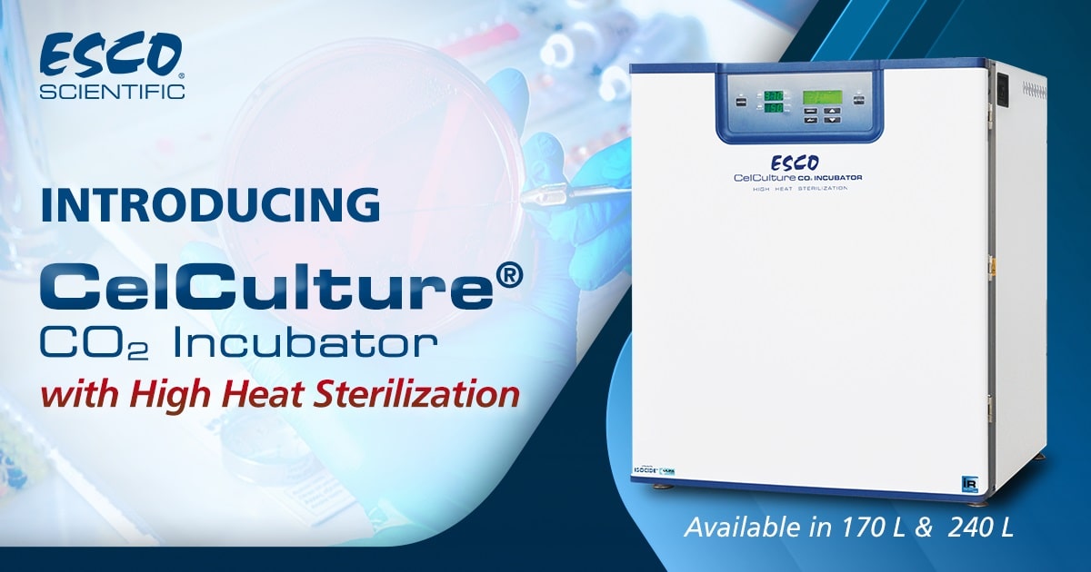 신제품 출시 CelCulture® CO2 Incubator with High Heat Sterilization